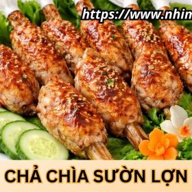 Chả chìa sườn lợn